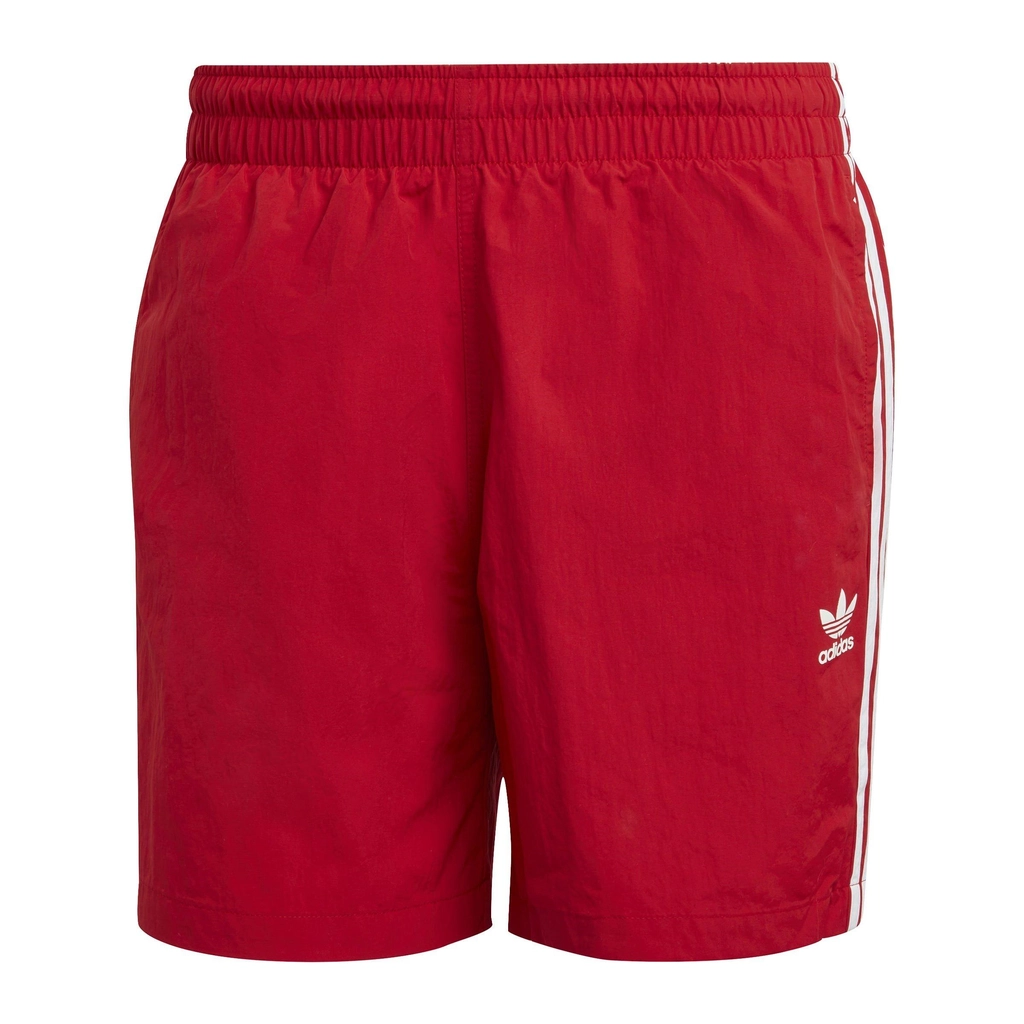 Adidas Originals 3Stripe Swims - Red